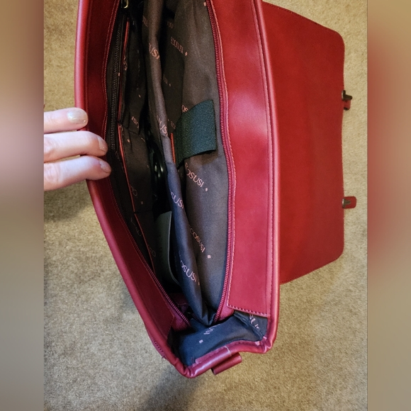 DEtachable Bow Big Briefcase ecosusi brand - Picture 4 of 16